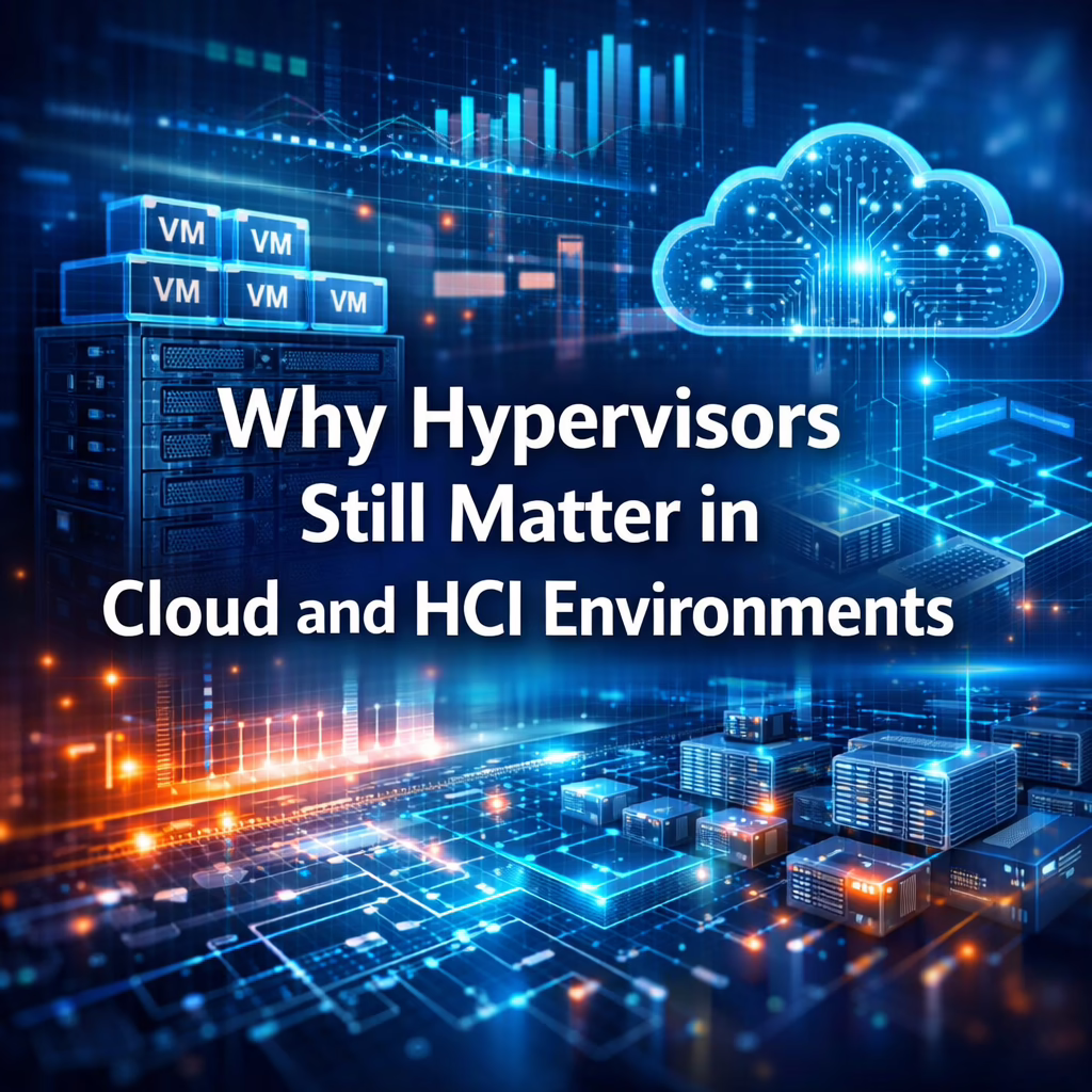 Why Hypervisors Still Matter in Cloud and HCI Environments