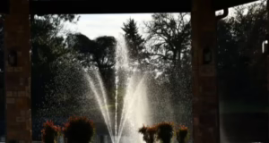 floating pond fountain
