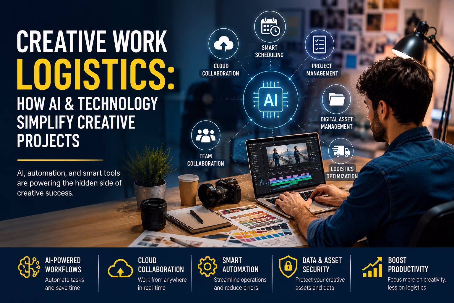How Technology Simplifies Creative Work Logistics