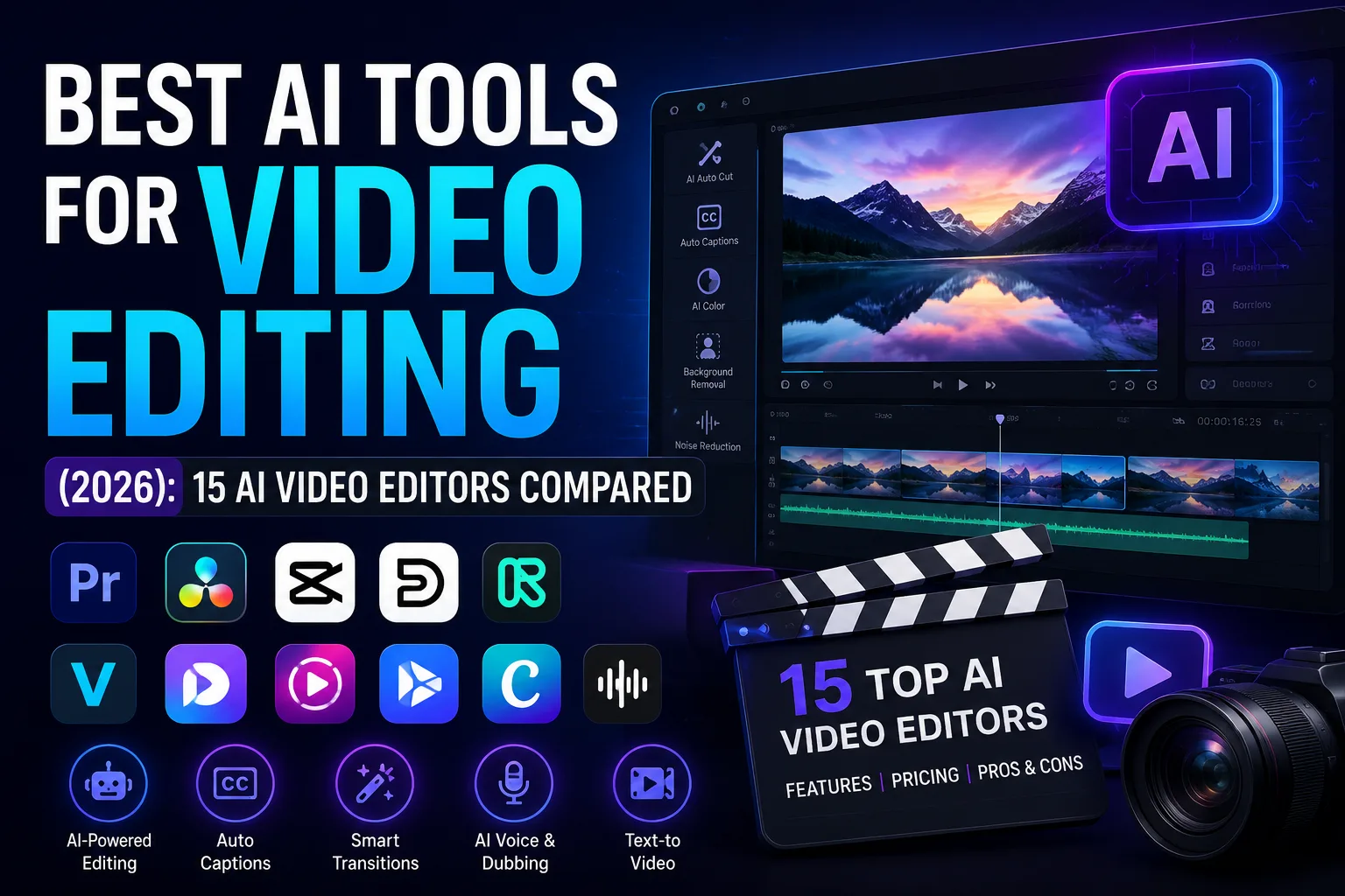 15 AI Video Editors Compared
