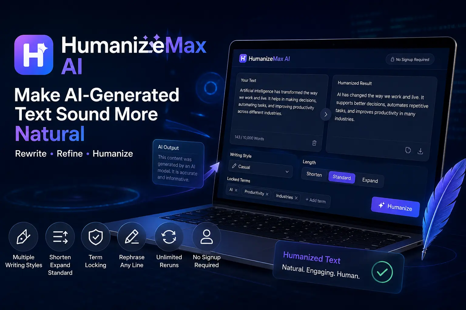 Humanize Max AI