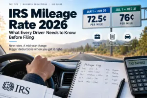 IRS Mileage Rate 2026 Guide