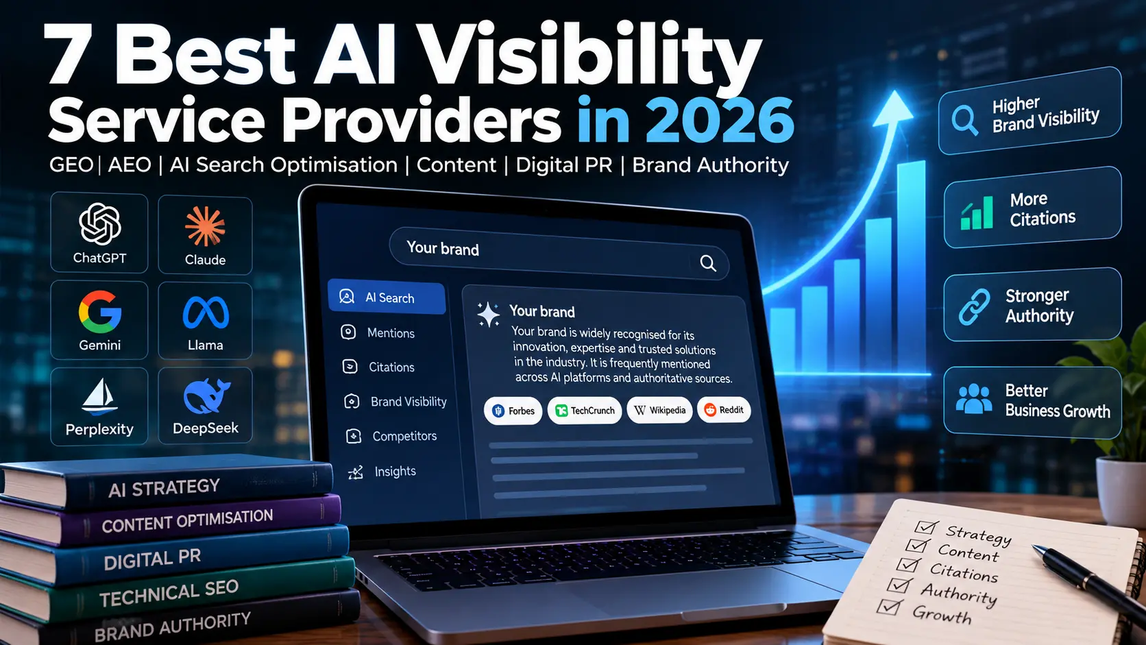 Best AI Visibility Service Providers for Brands Competing in AI Search