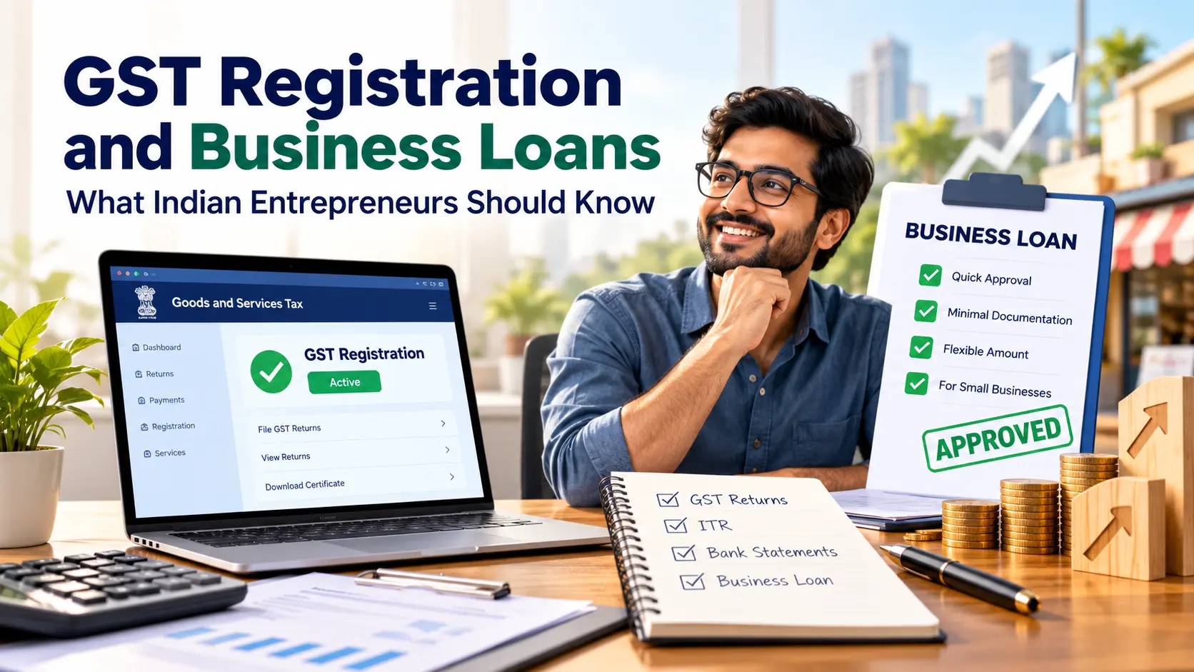 GST Registration and Business Loans